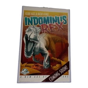 Universal Studios Jurassic World Indominus Rex Poster